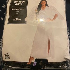 Halloween Angel costume in size large can also be worn for Christmas costume